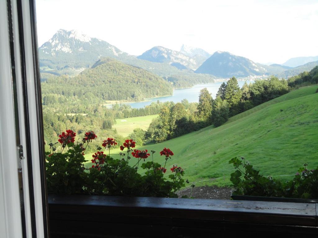 Bauernhof Strumegg Villa Hof bei Salzburg Værelse billede